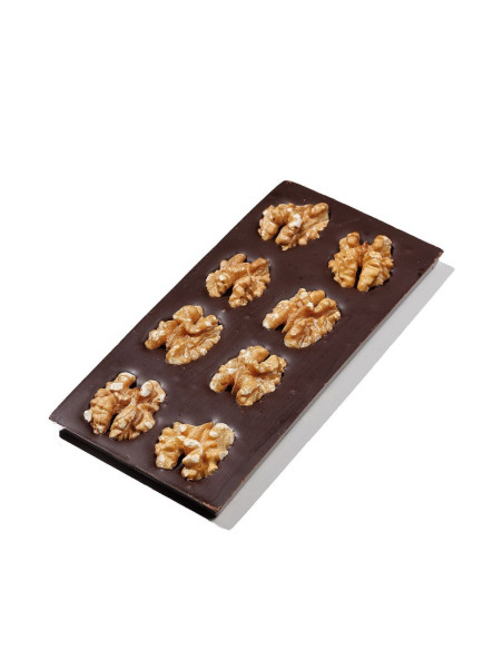 Tableta Chocolate Negro con Nuez | Chocolates Mendaro
