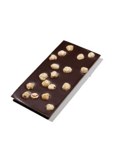 Tableta Chocolate Negro con Avellana | Chocolates Mendaro