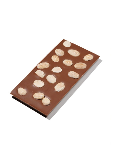 Tableta Chocolate con Leche y Almendras | Chocolates Mendaro