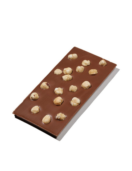 Tableta Chocolate con Leche y Avellanas | Chocolates Mendaro