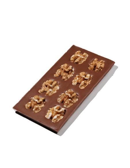 Tableta chocolate con Leche y Nueces | Chocolates Mendaro