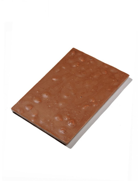 Tabletón chocolate con leche y caramelo con frutos secos | Chocolat…