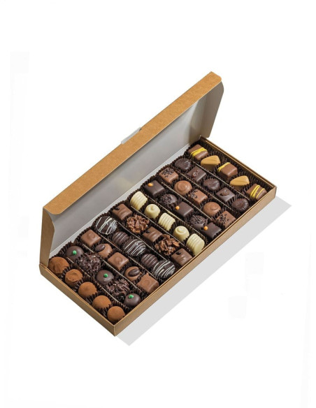 Caja de 50 bombones | Chocolates Mendaro