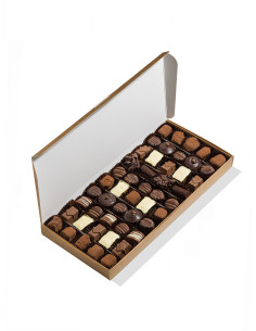 Bombones y trufas 50 u. sin azúcar | Chocolates Mendaro