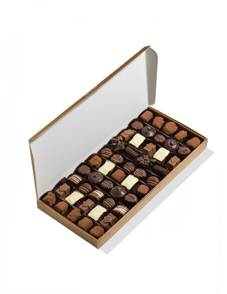 Bombones y trufas 50 u. sin azúcar | Chocolates Mendaro