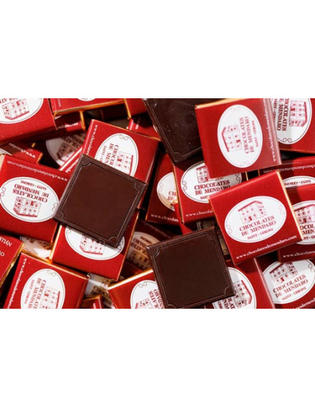 Napolitanas de chocolate negro | Chocolates Mendaro