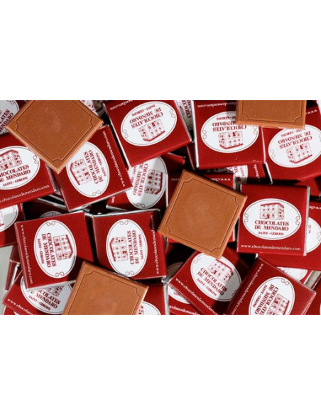 Napolitanas de chocolate con leche | Chocolates Mendaro