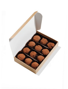 Caja de 12 trufas | Chocolates Mendaro