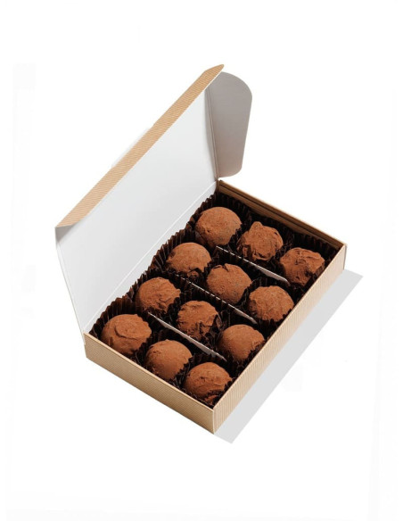 Caja de 12 trufas | Chocolates Mendaro